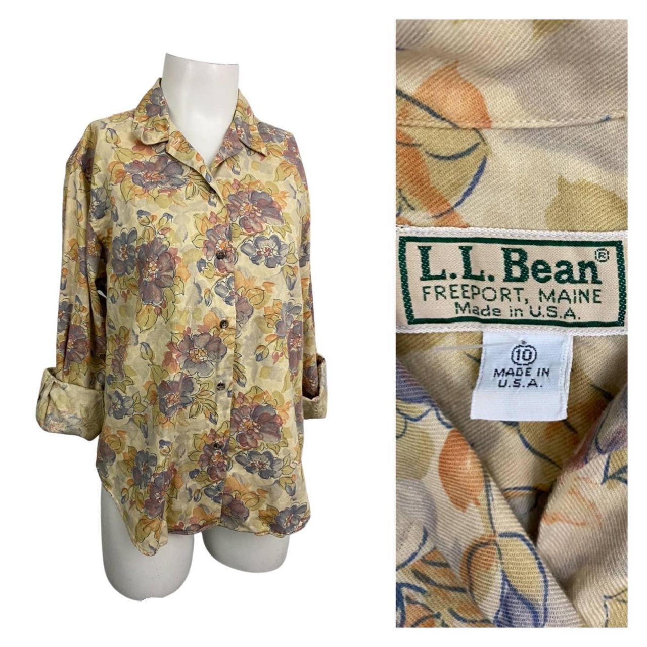 ll bean womens plus tops