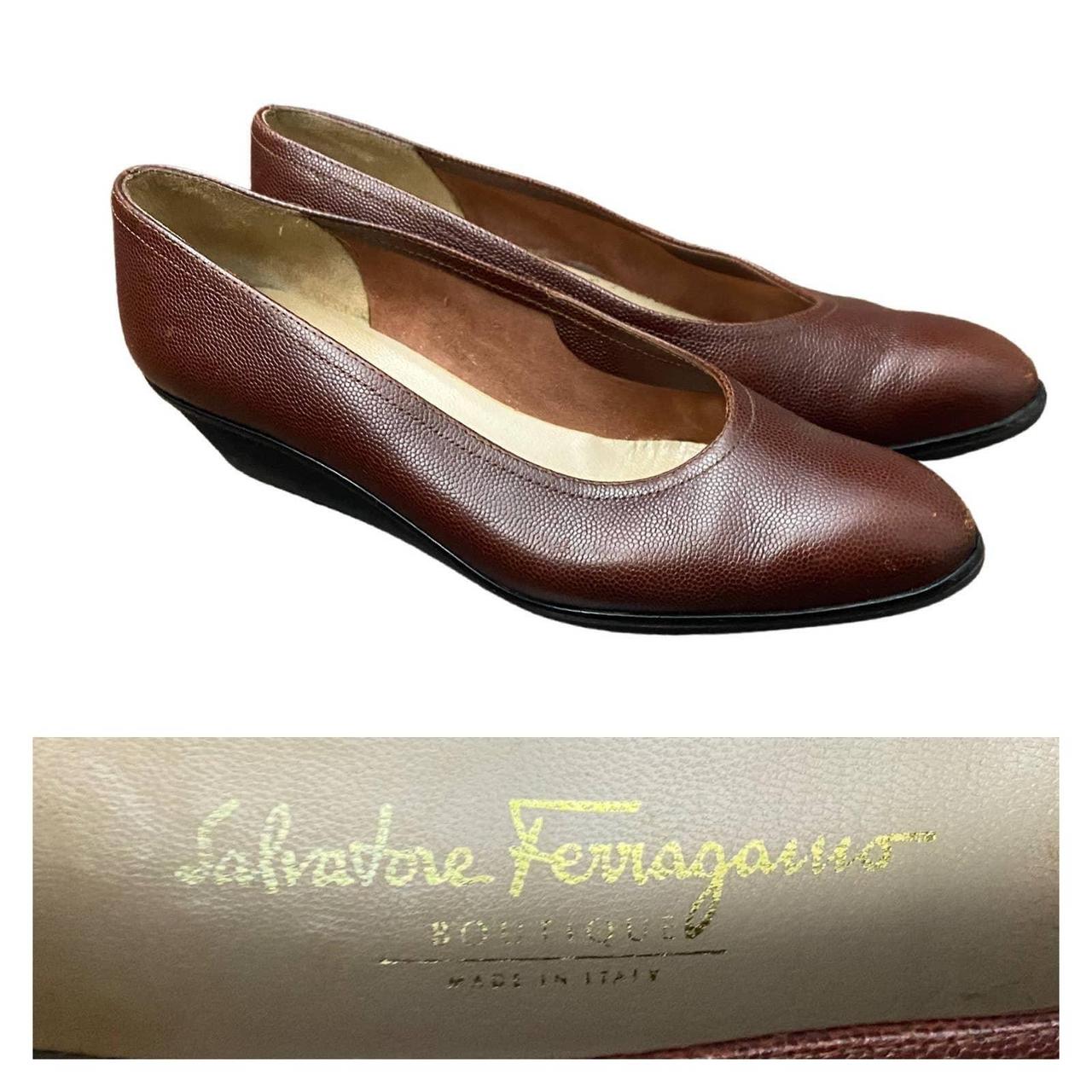 ferragamo slip on womens