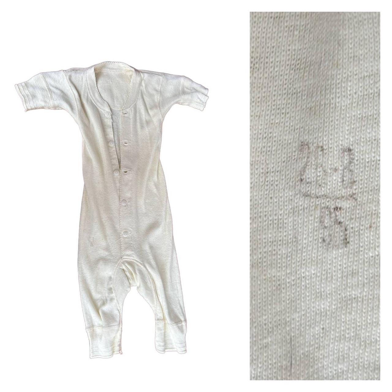 1950s Toddler Long Johns Underwear / Thermal Outdoor... Depop