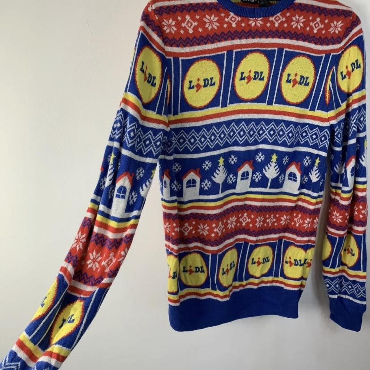 Lidl Xmas Christmas Jumper Labelled Size... Depop