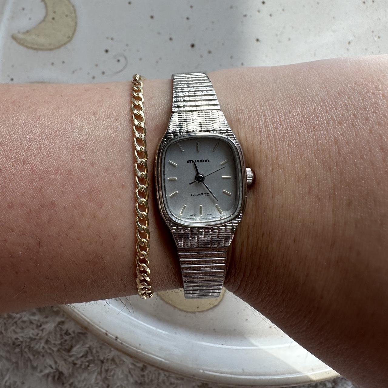 Vintage classic Milan silver watch! -basically... - Depop