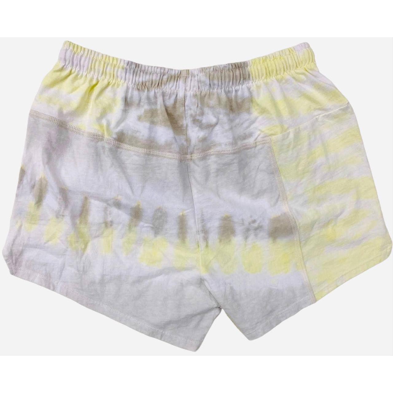 John Elliott Women's Yellow and Grey Shorts (3)