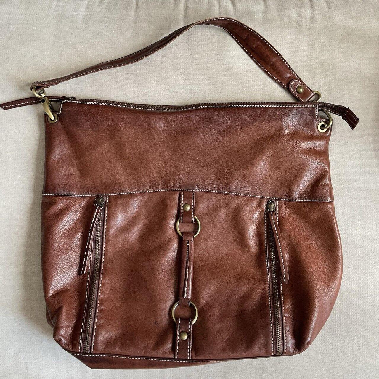 Sundance outlet Catalog Leather Satchel Bag Italian Leather