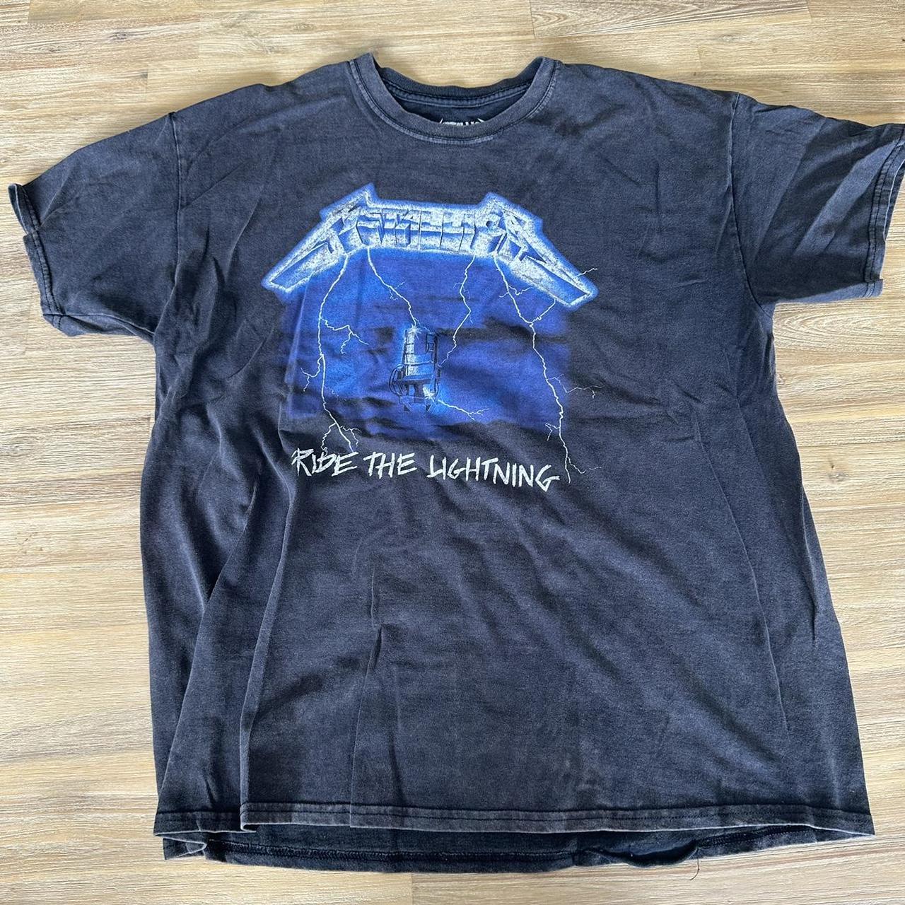 VINTAGE- Metallica 1984 German tour t shirt size Large - Depop