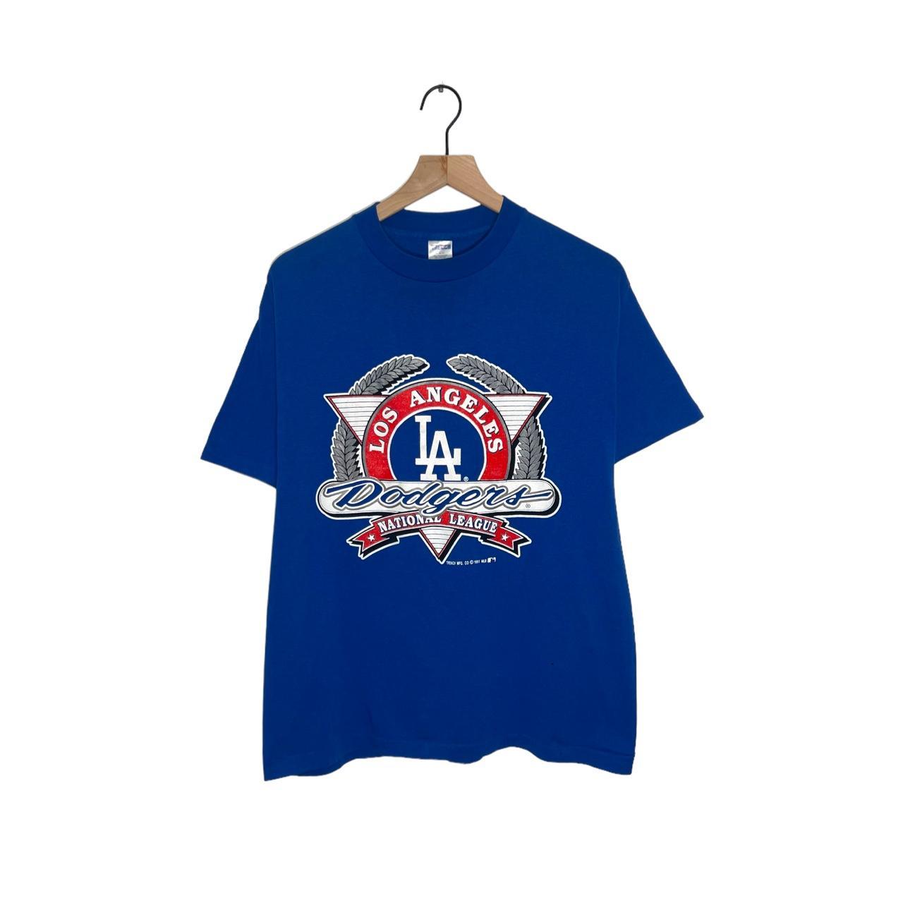 MLB Los Angeles Dodgers Vintage 1991 Graphic... - Depop