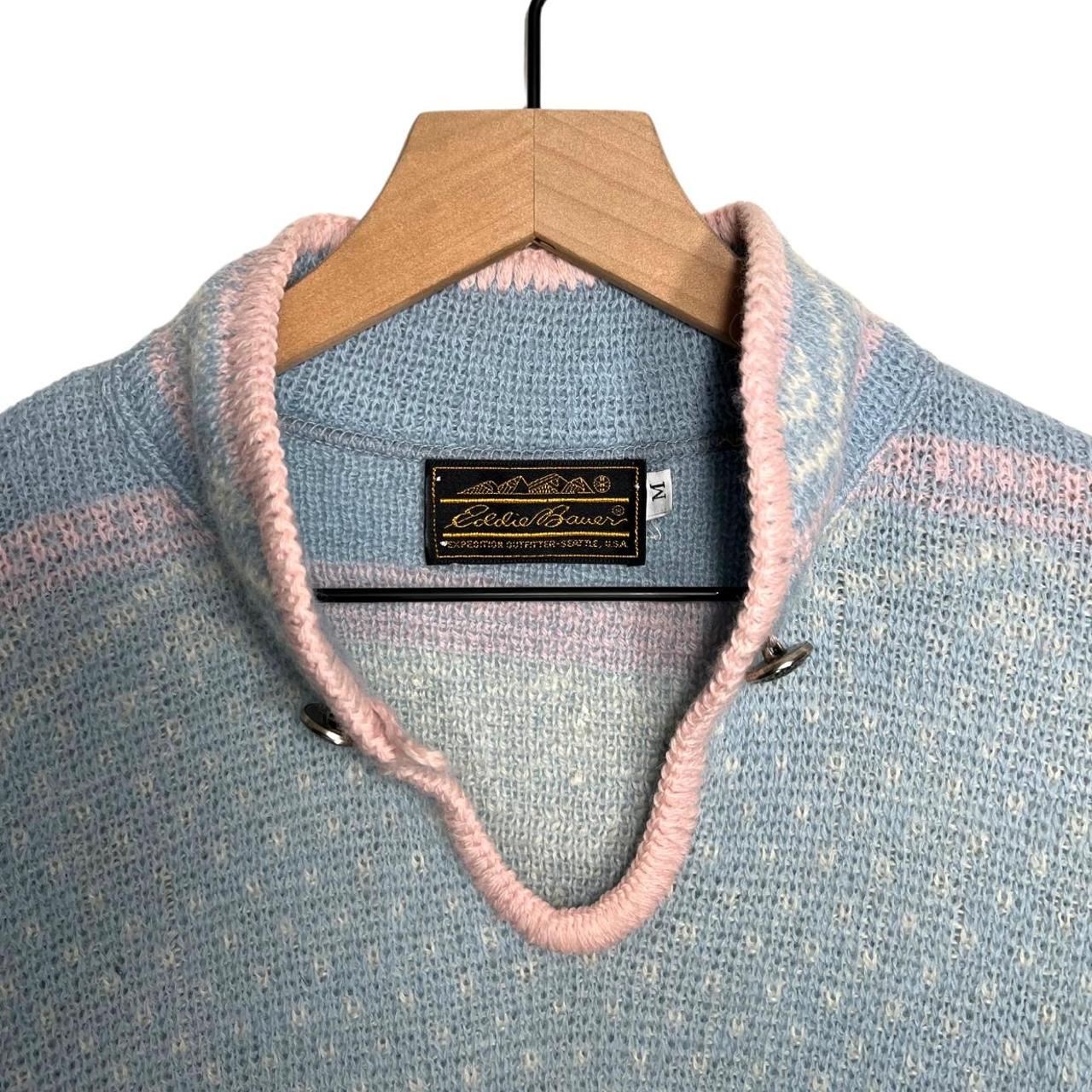 Eddie Bauer Vintage 80s Wool Sweater Sweater is in... - Depop