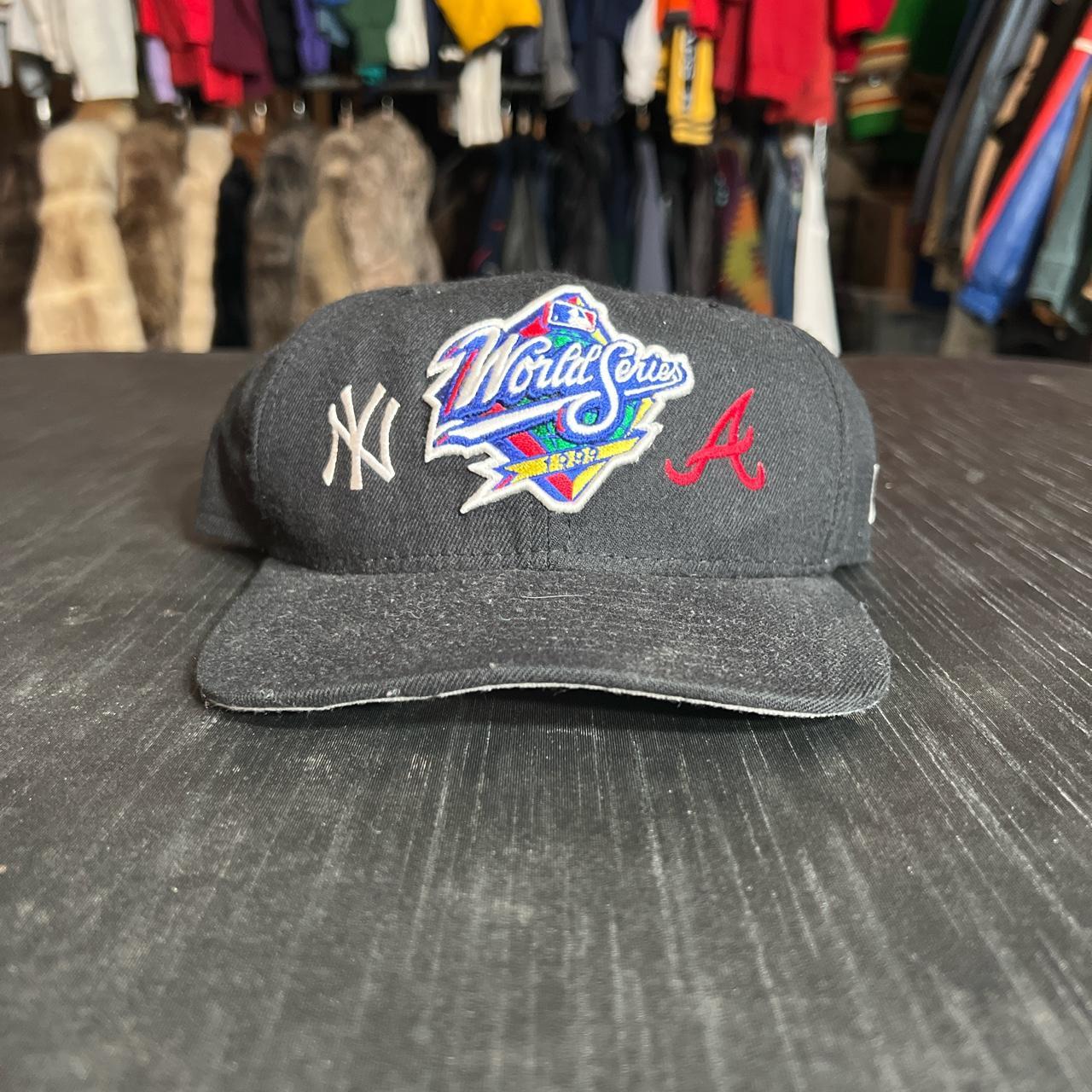 New Era New York Yankees Vintage Brown and Tan - Depop