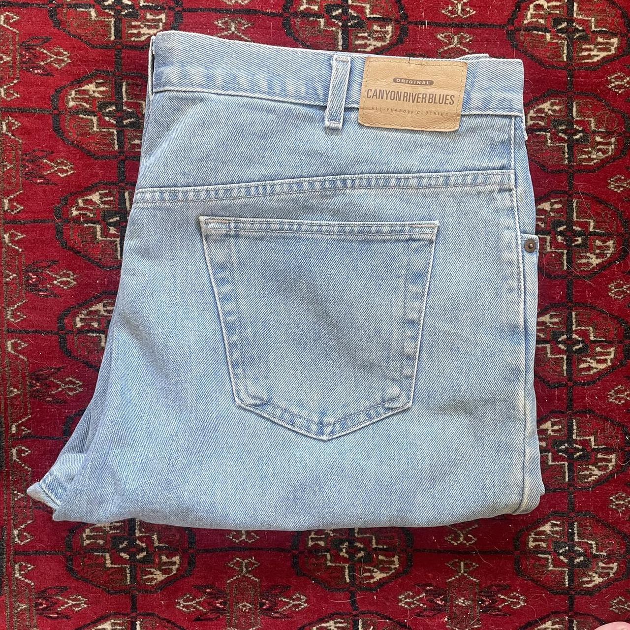 Super baggy vintage Canyon River Blue jeans A... - Depop
