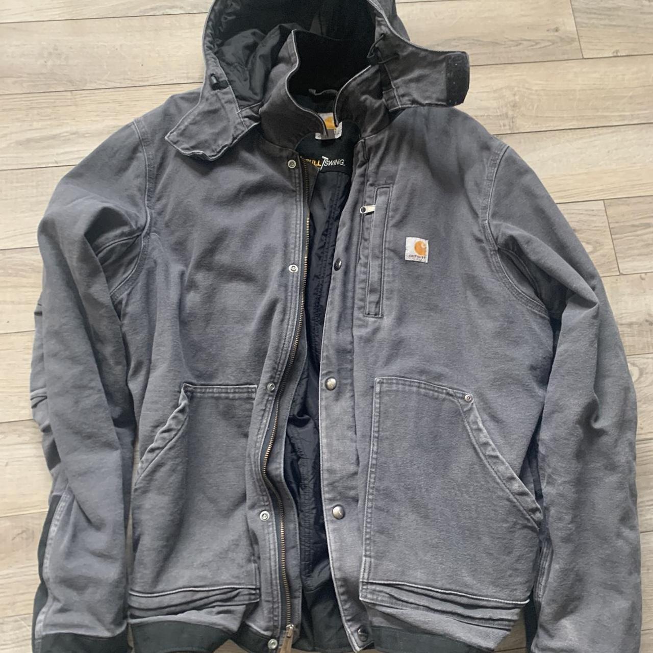 XL Tall Carhartt full swing jacket. No tears, has a... - Depop