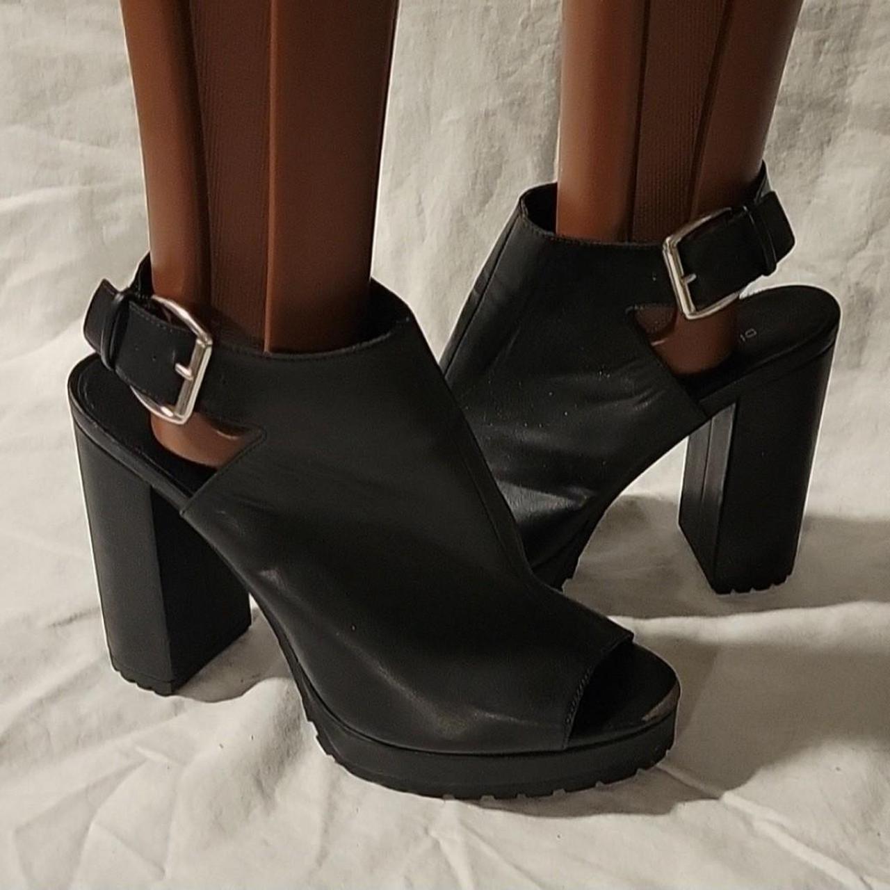 H&m peep sale toe boots