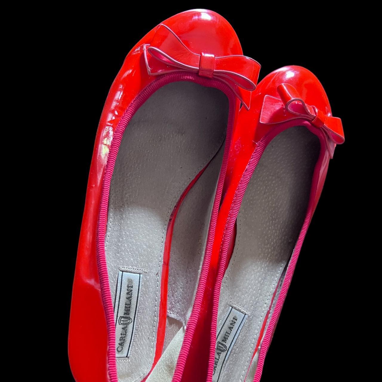 Women's Red Balletshoes Depop