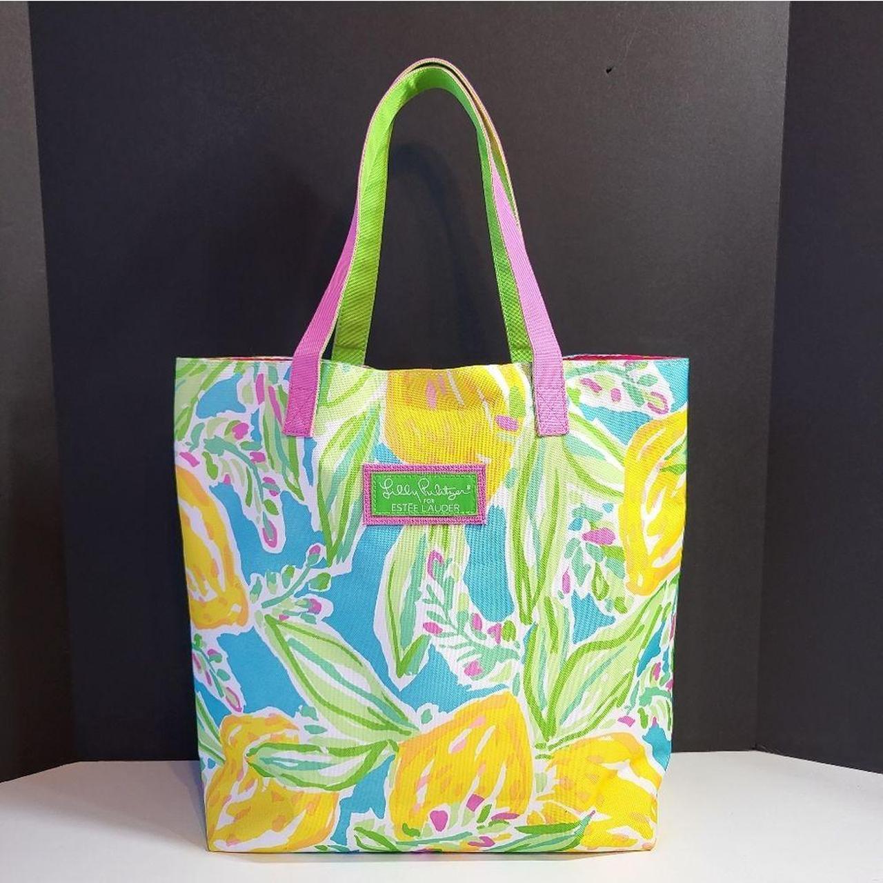 Lilly Pulitzer Women's Pink and Green Bag