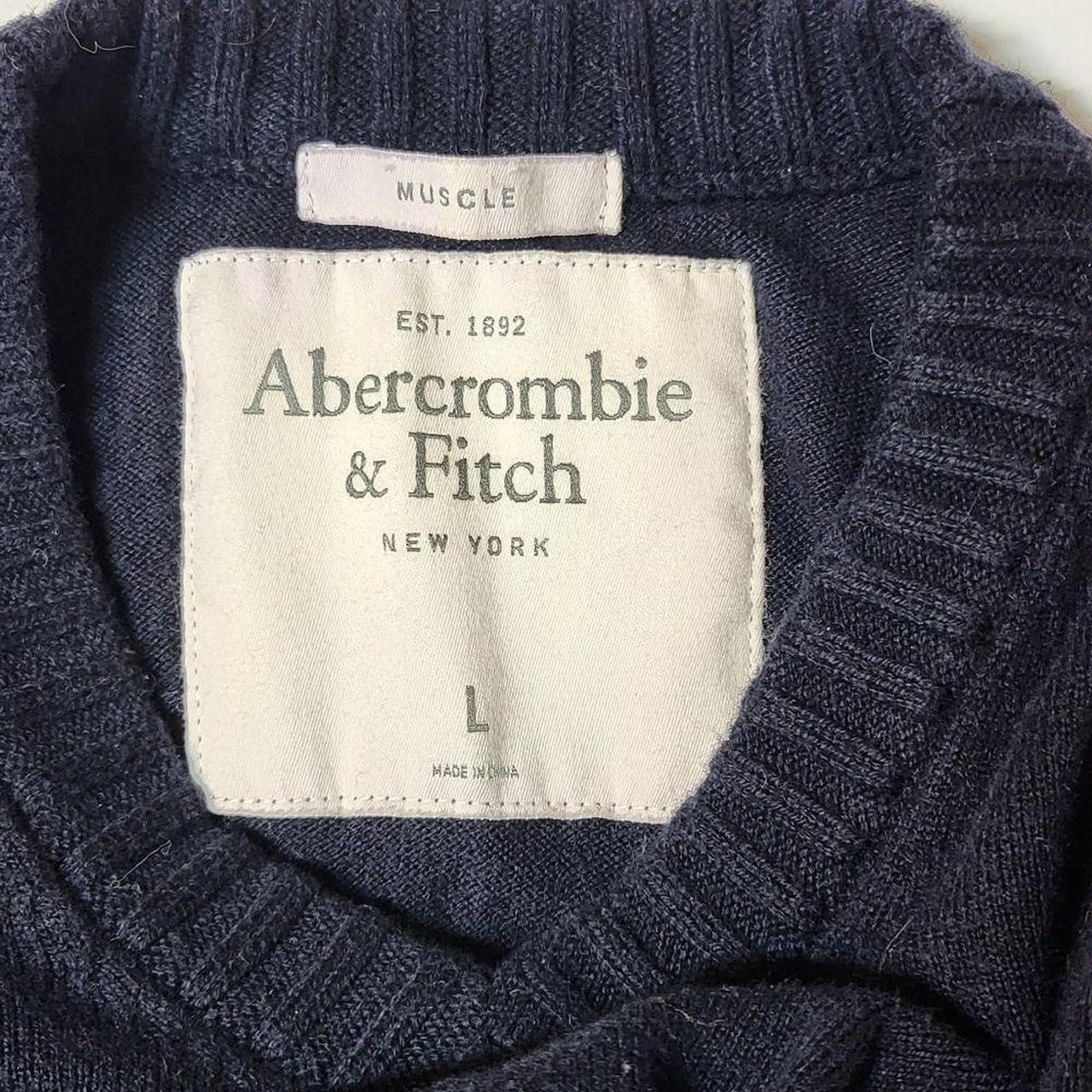 Abercrombie & Fitch Men's Black Jumper | Depop