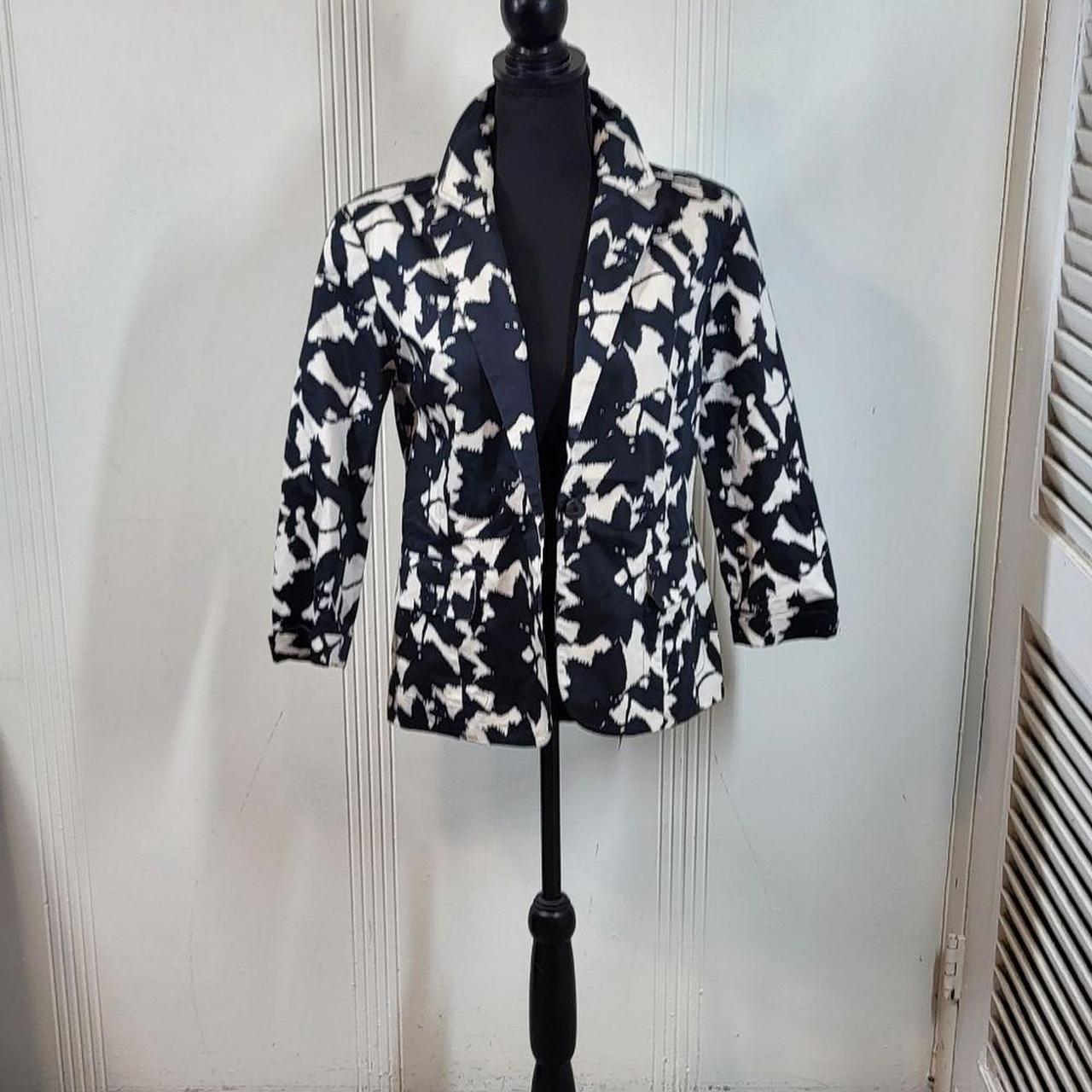 Coldwater Creek Black White Size