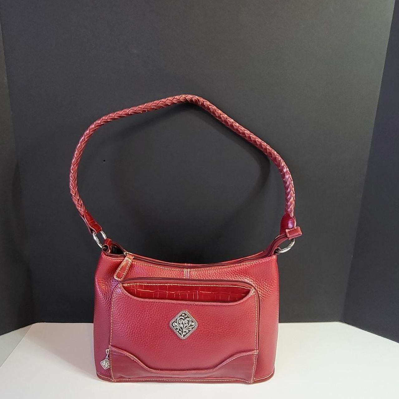 Coldwater Creek red purse with attached wallet Depop