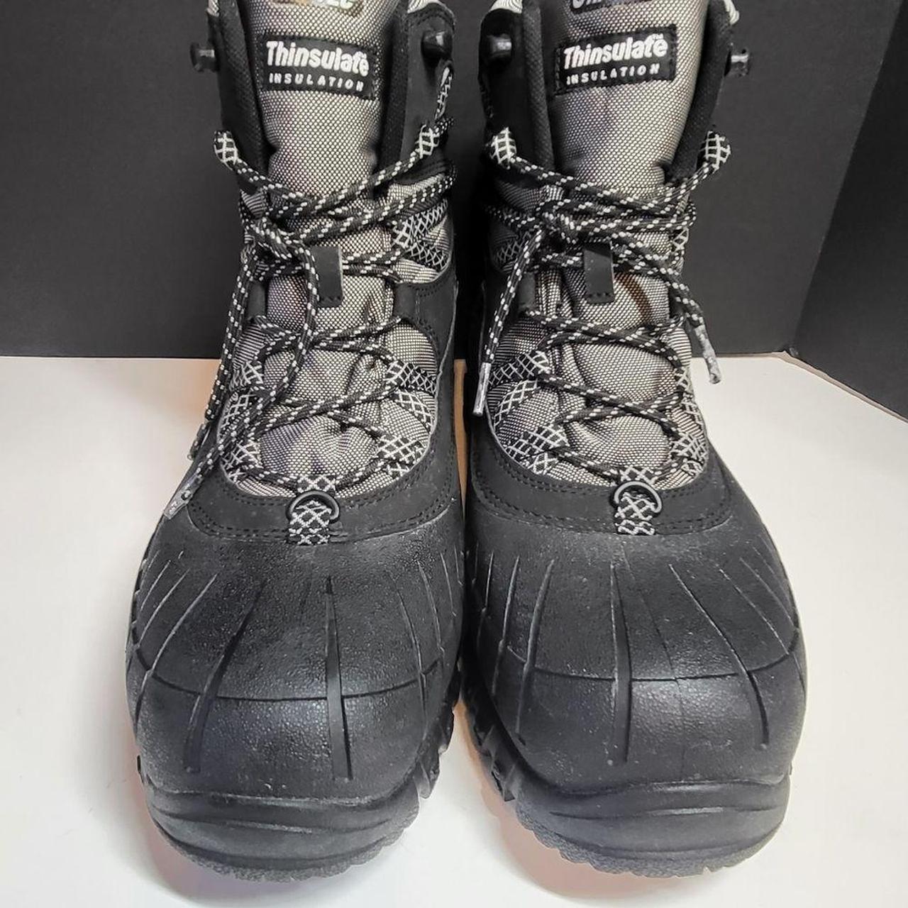 Hi-Tec Men's Black and Grey Boots (4)