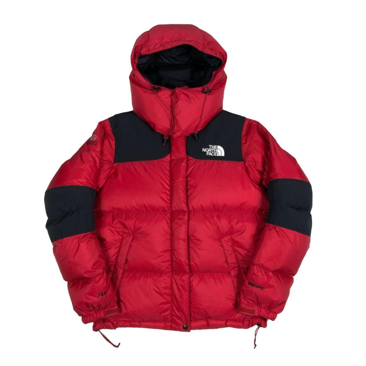 The North Face Puffer Jacket Red North Face... - Depop