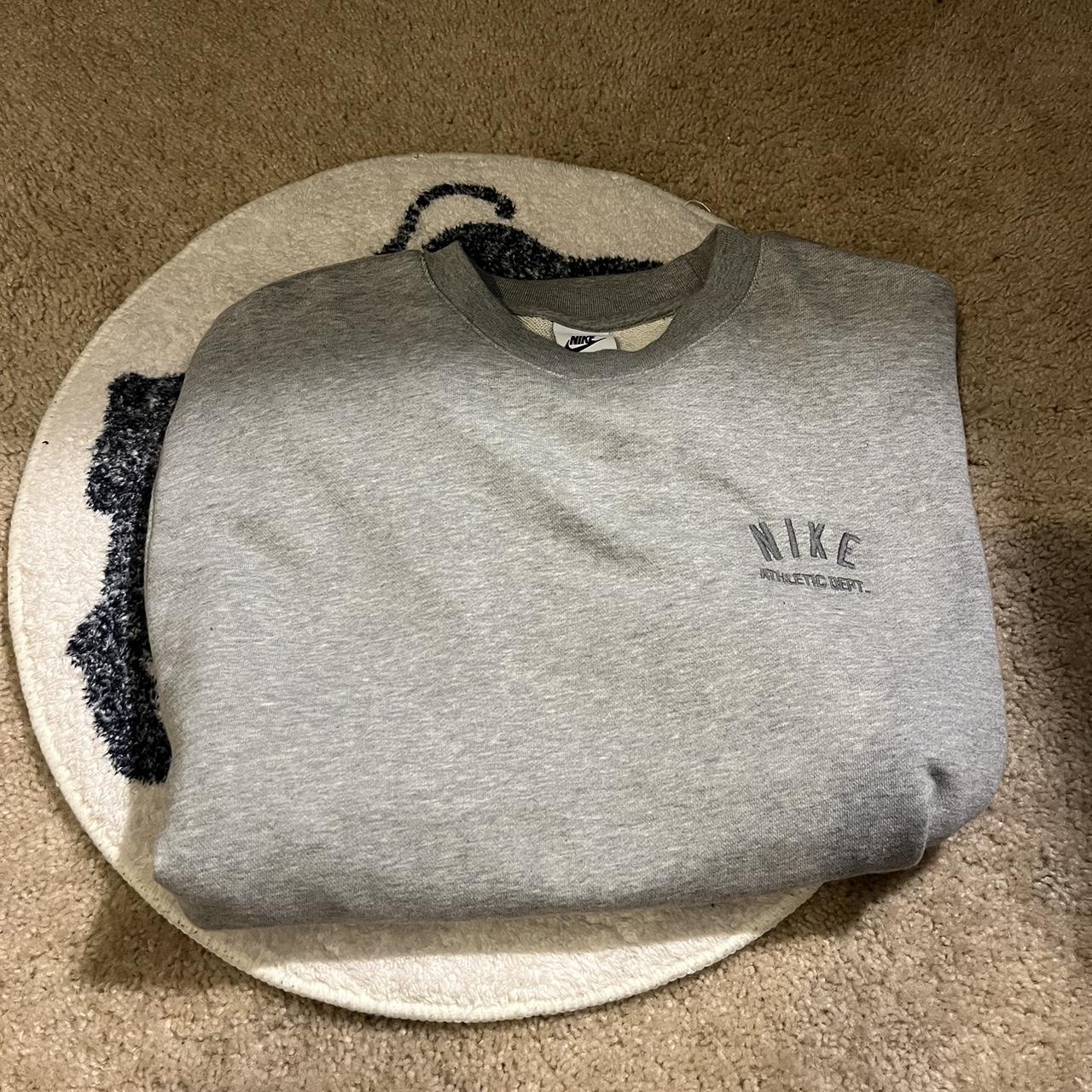Nike Athletic Dept. Crewneck Grey Size L Worn a few... Depop
