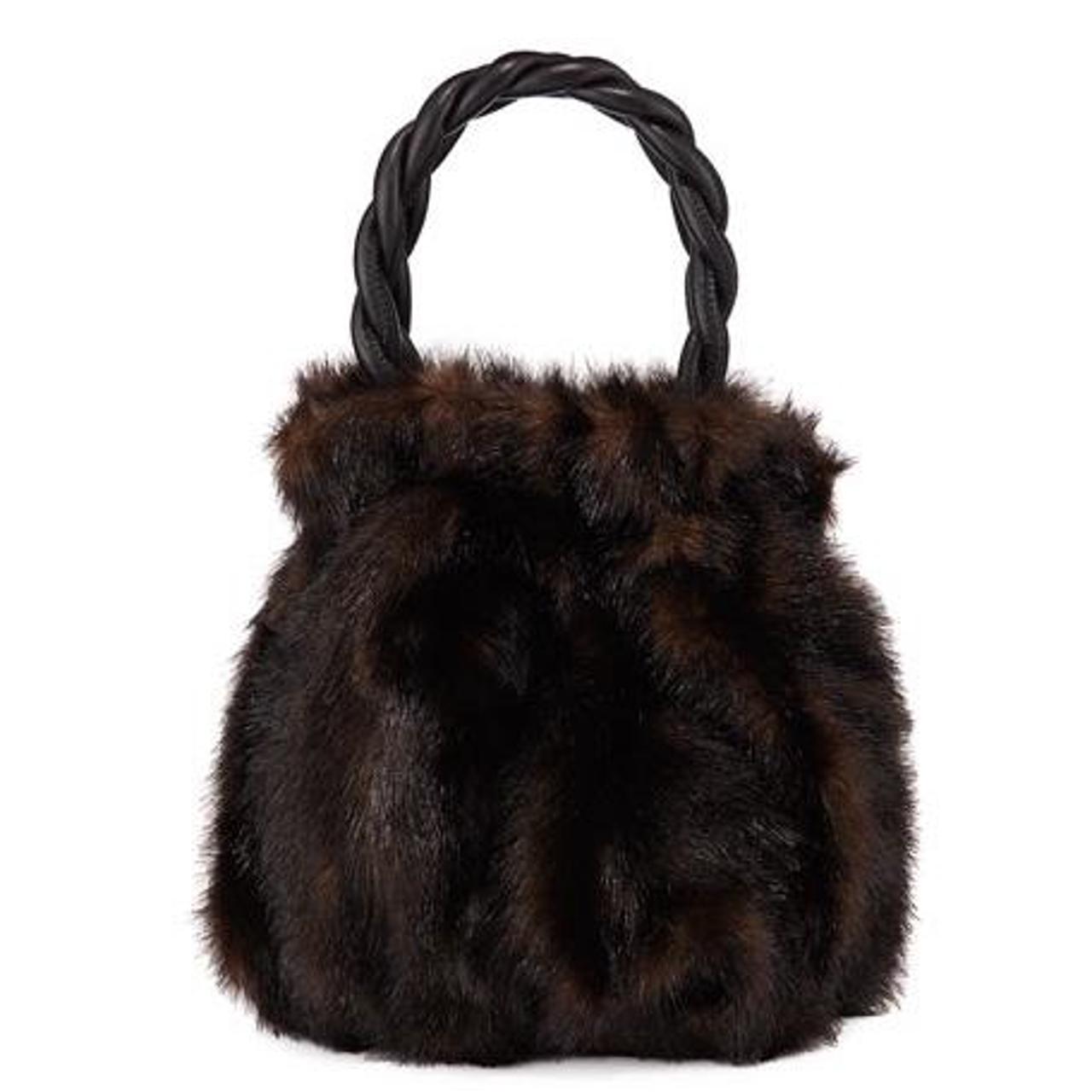 Staud + Grace shearling bag