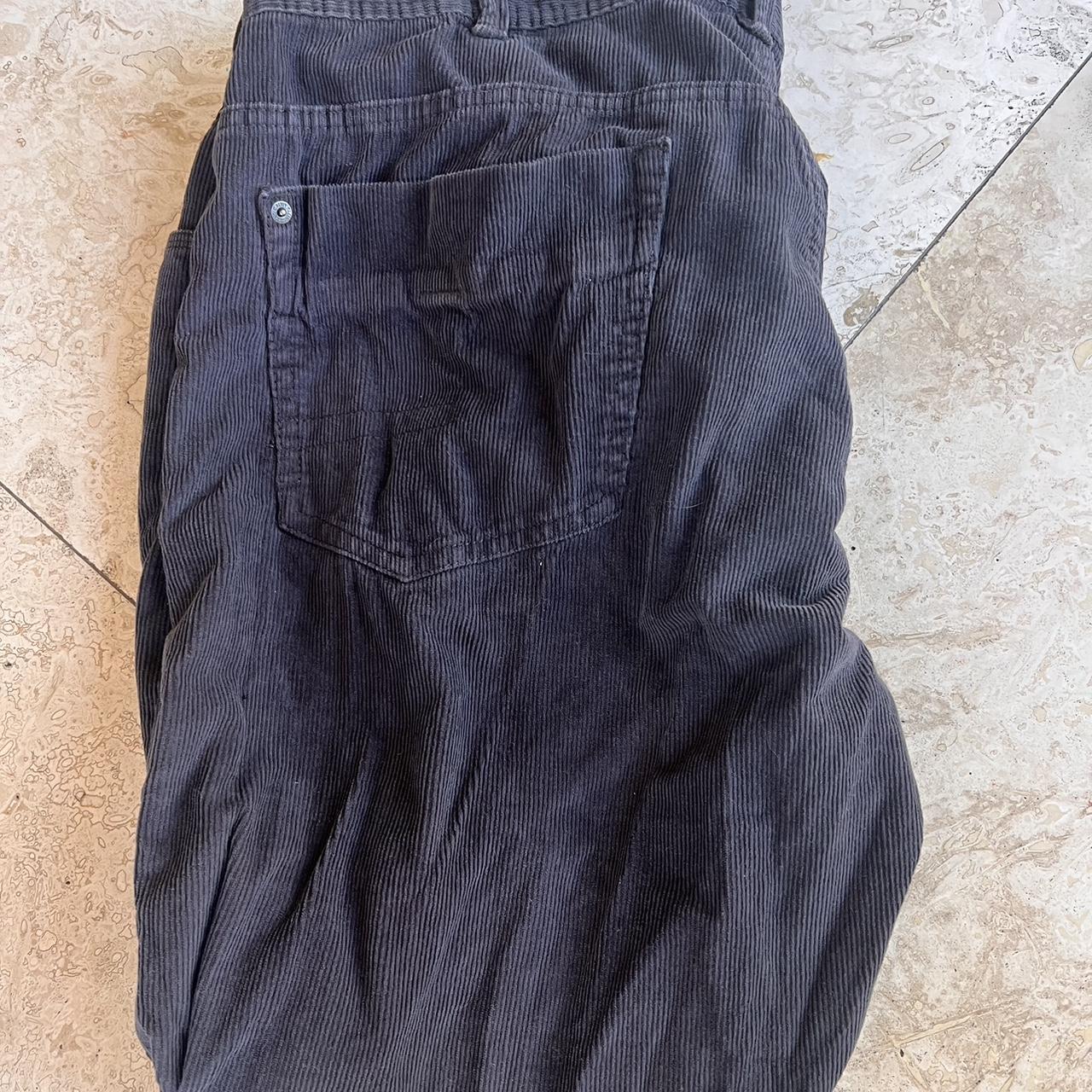 Calvin cline black corduroy pants 38x30 Condition 8/10 - Depop