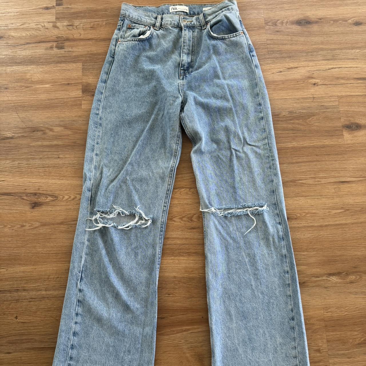 Zara 90’s full length jeans. Size 8. Never worn.... Depop
