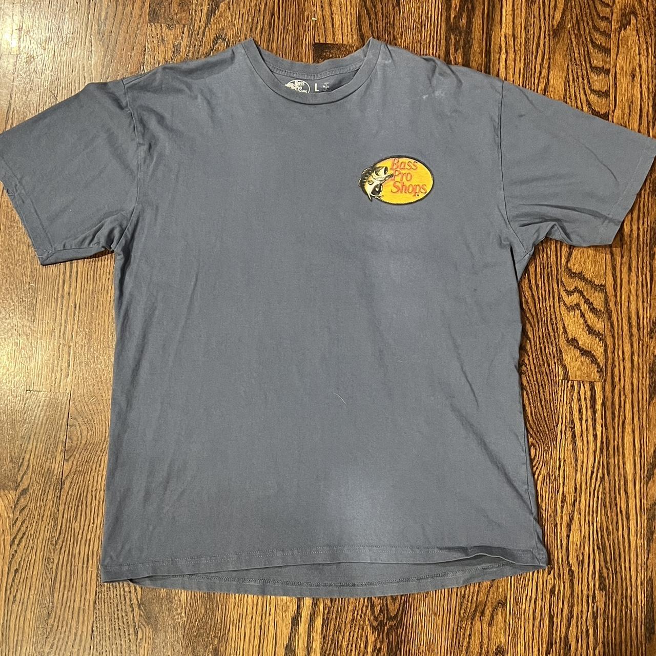 Bass pro Corporate ladder double graphic tee Only... - Depop