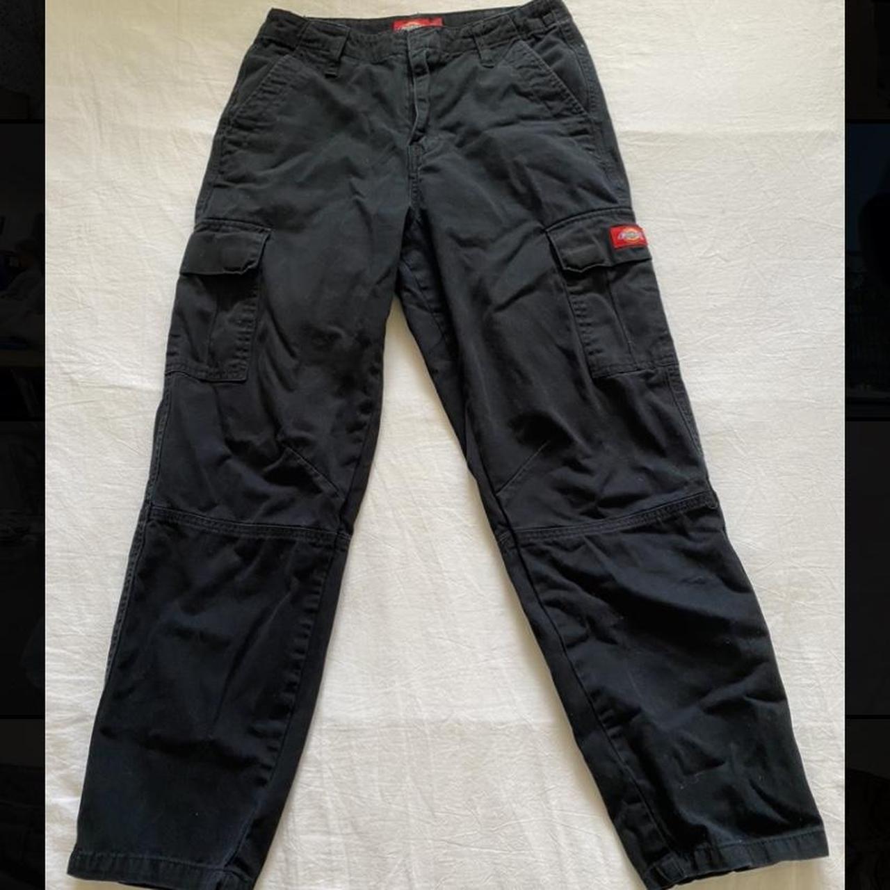 Dickies Women's Black Trousers Depop