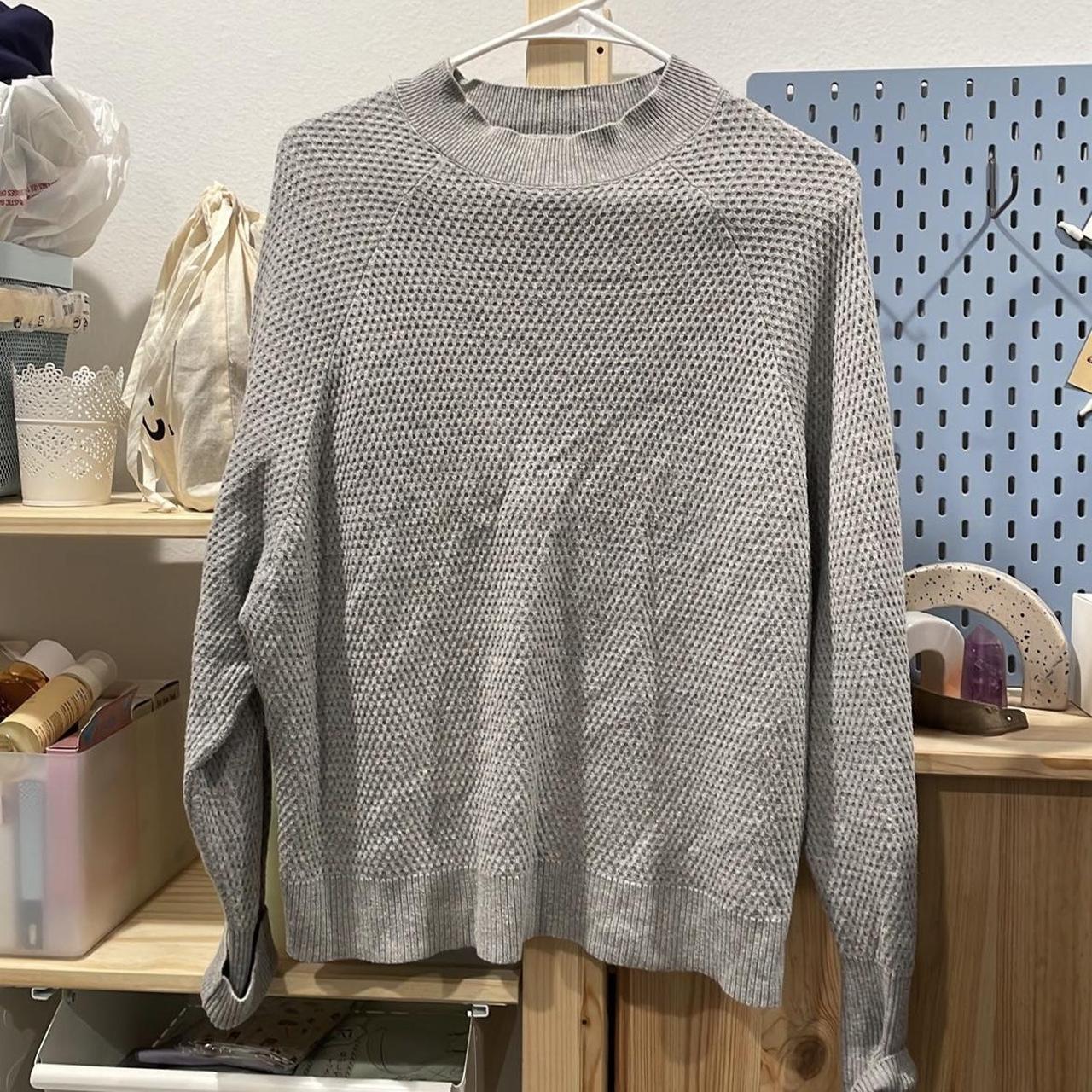 Target Women's Grey Jumper Depop