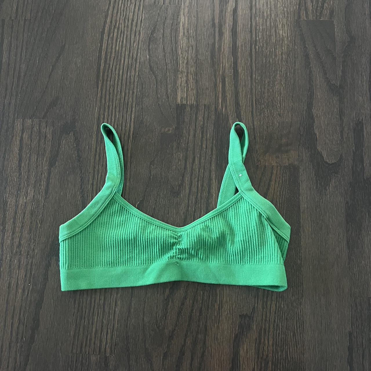 COTTON ON green bra/ lounge top💚💚 super cute just... - Depop