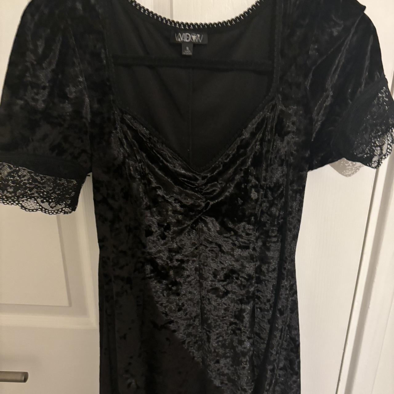 cute little black dress from dollskill size s but... - Depop