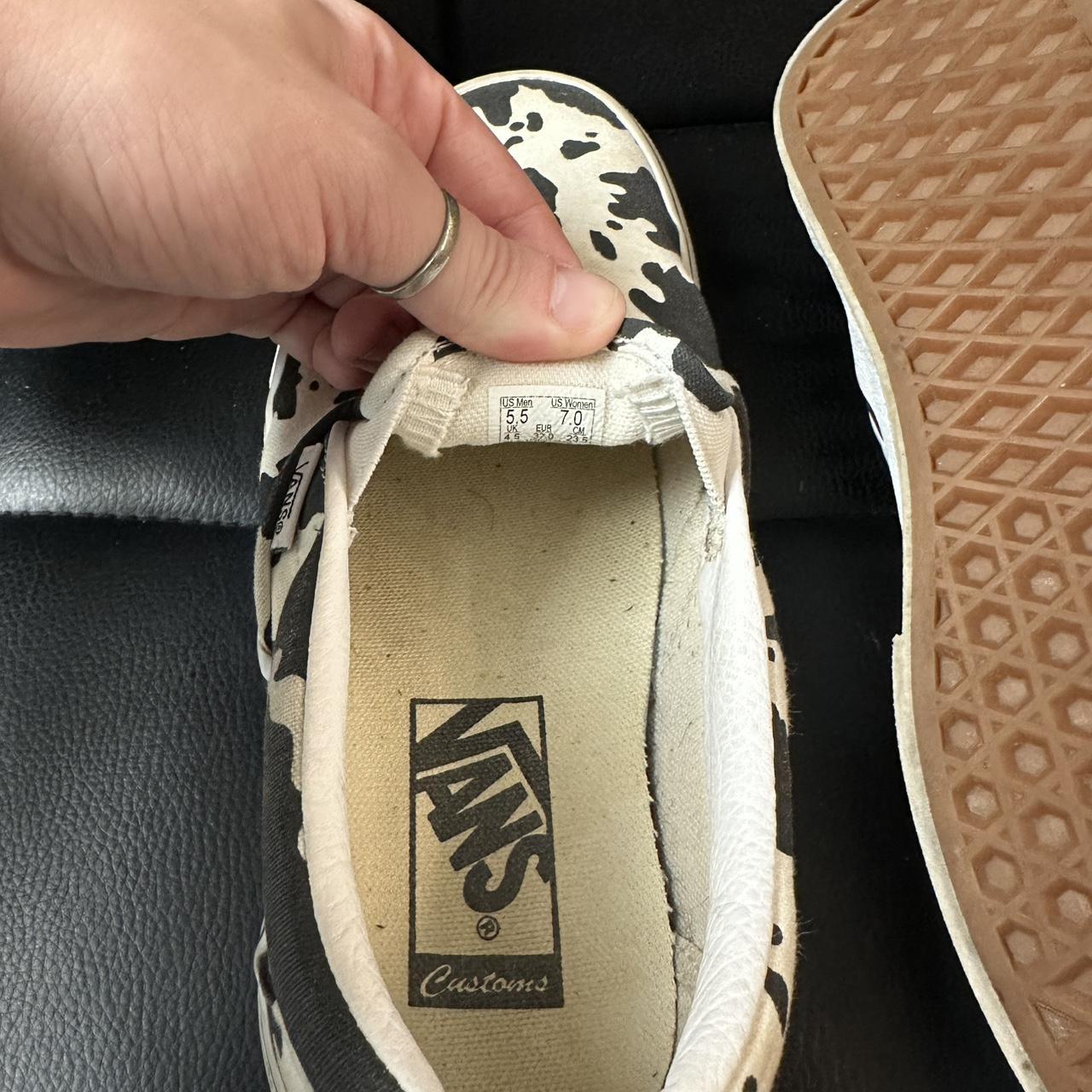 Vans Women's Slides - Multi - US 7 – Custom cow p… - image 5