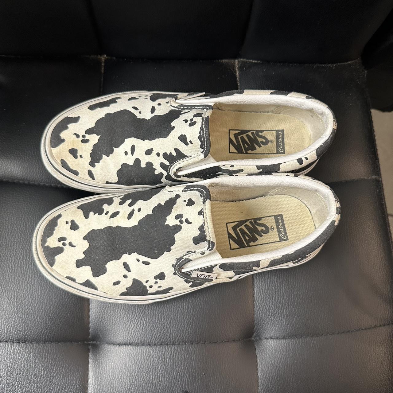 Vans Women's Slides - Multi - US 7 – Custom cow p… - image 2