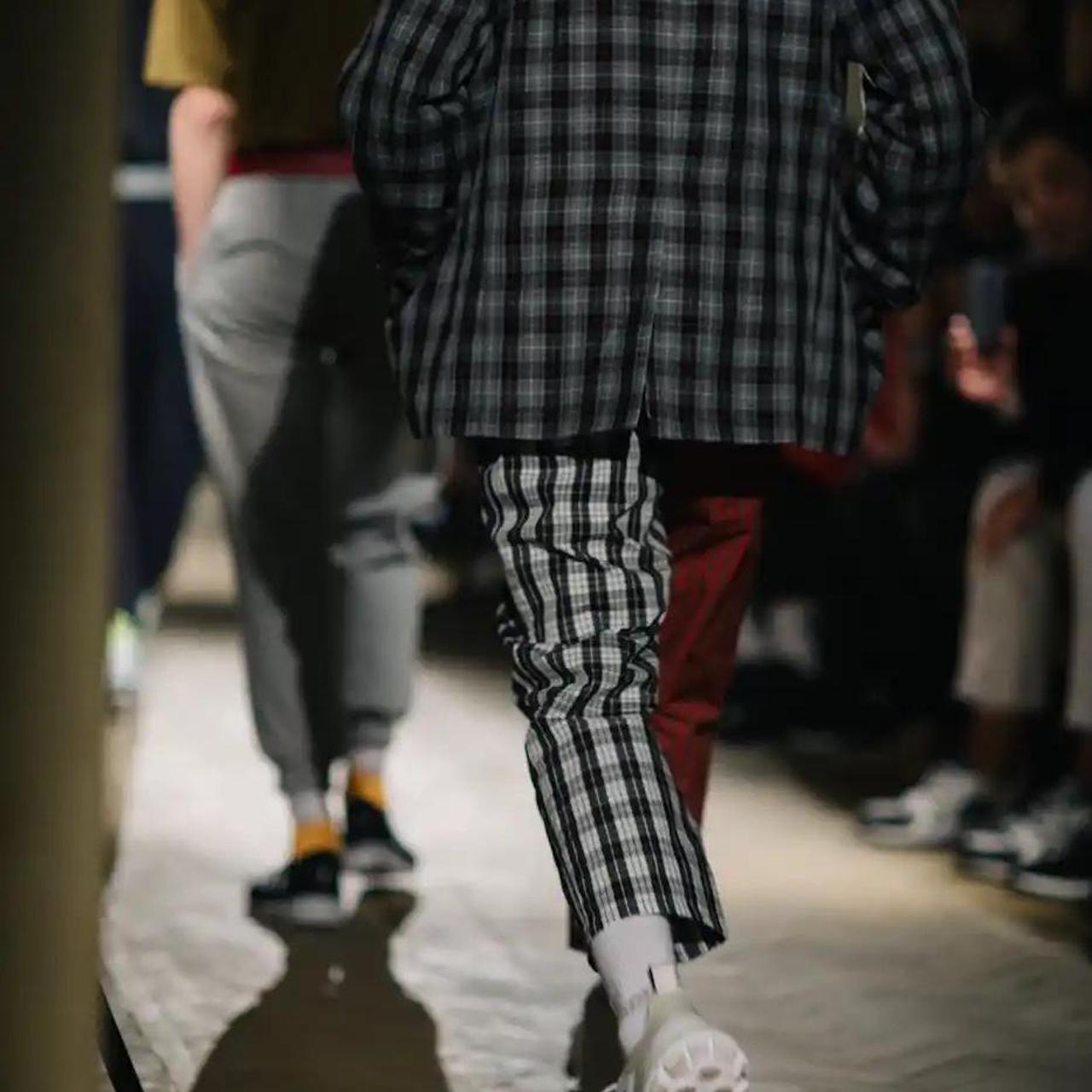 Gosha Rubchinskiy S/S 18 Combo Check Pant, Size M...