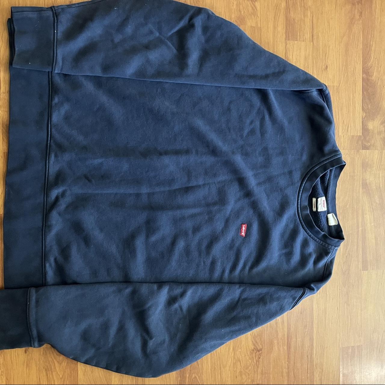 Levi's Men's Blue Jumper Depop