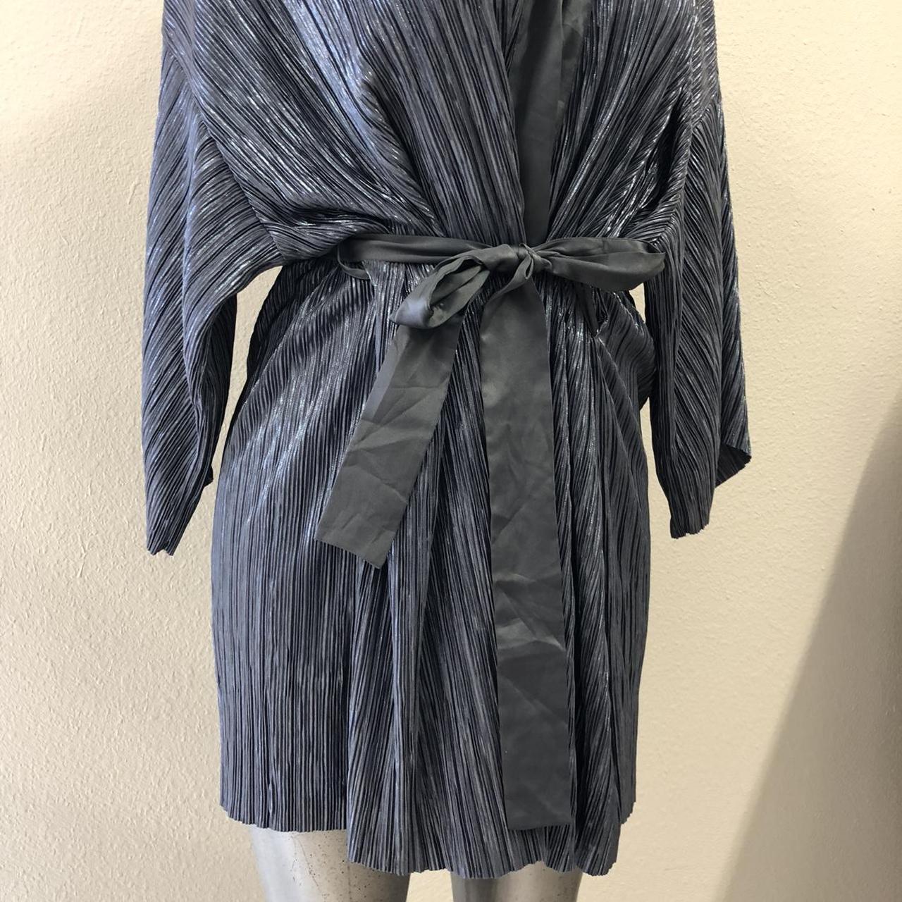 Victoria’s Secret Blue/Grey Shining Robe ⚠️Size... - Depop