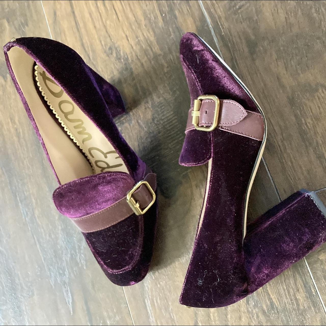 Sam edelman hot sale velvet pumps