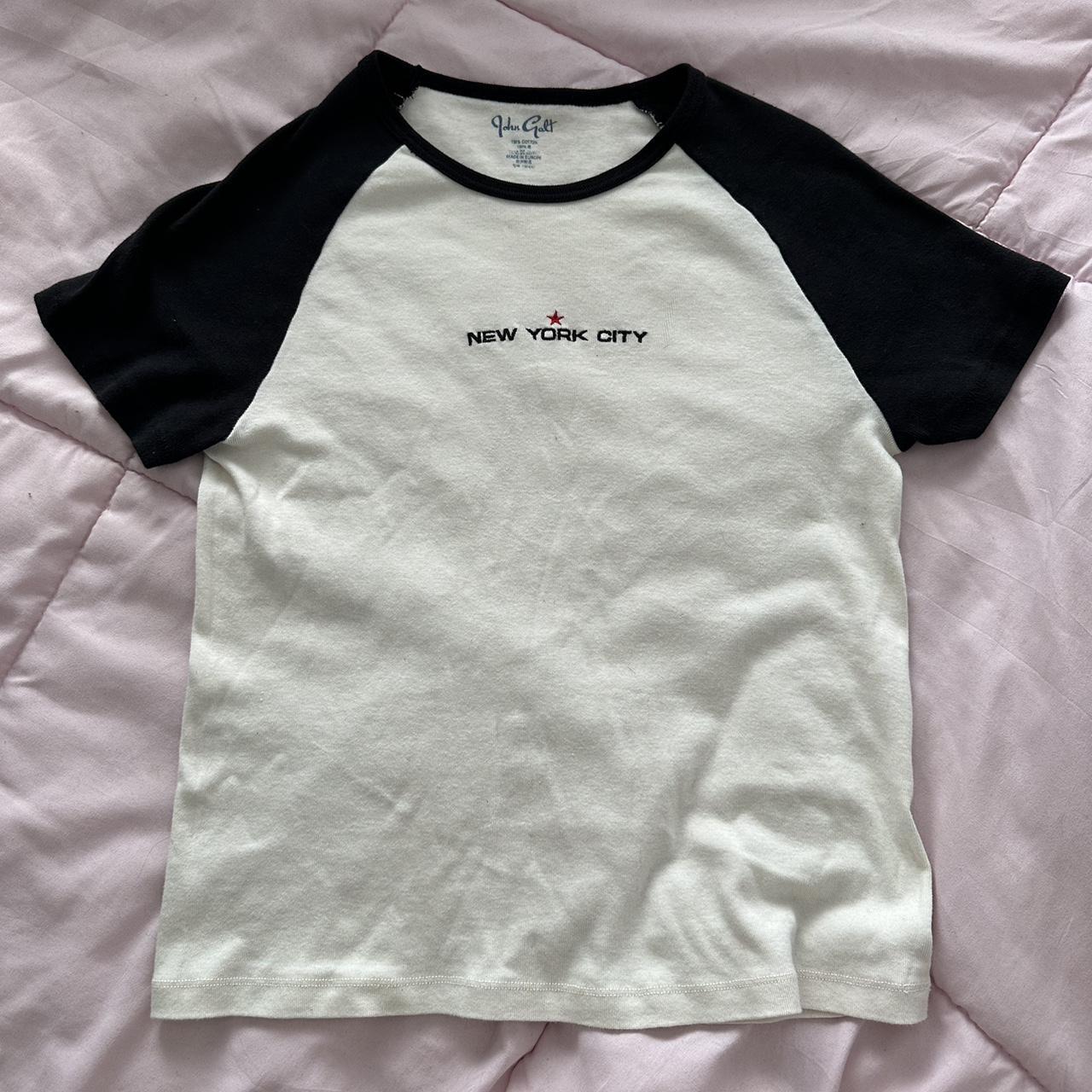 brandy new york city tee only worn twice one size Depop