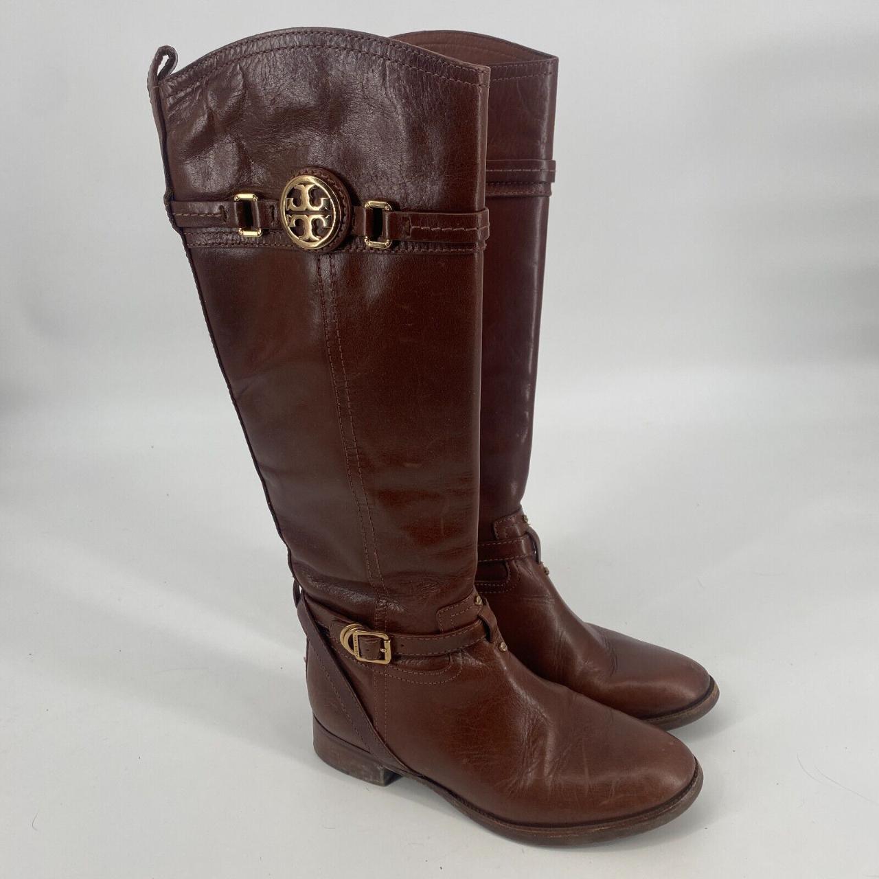 Tory Burch Women's Brown Boots | Depop