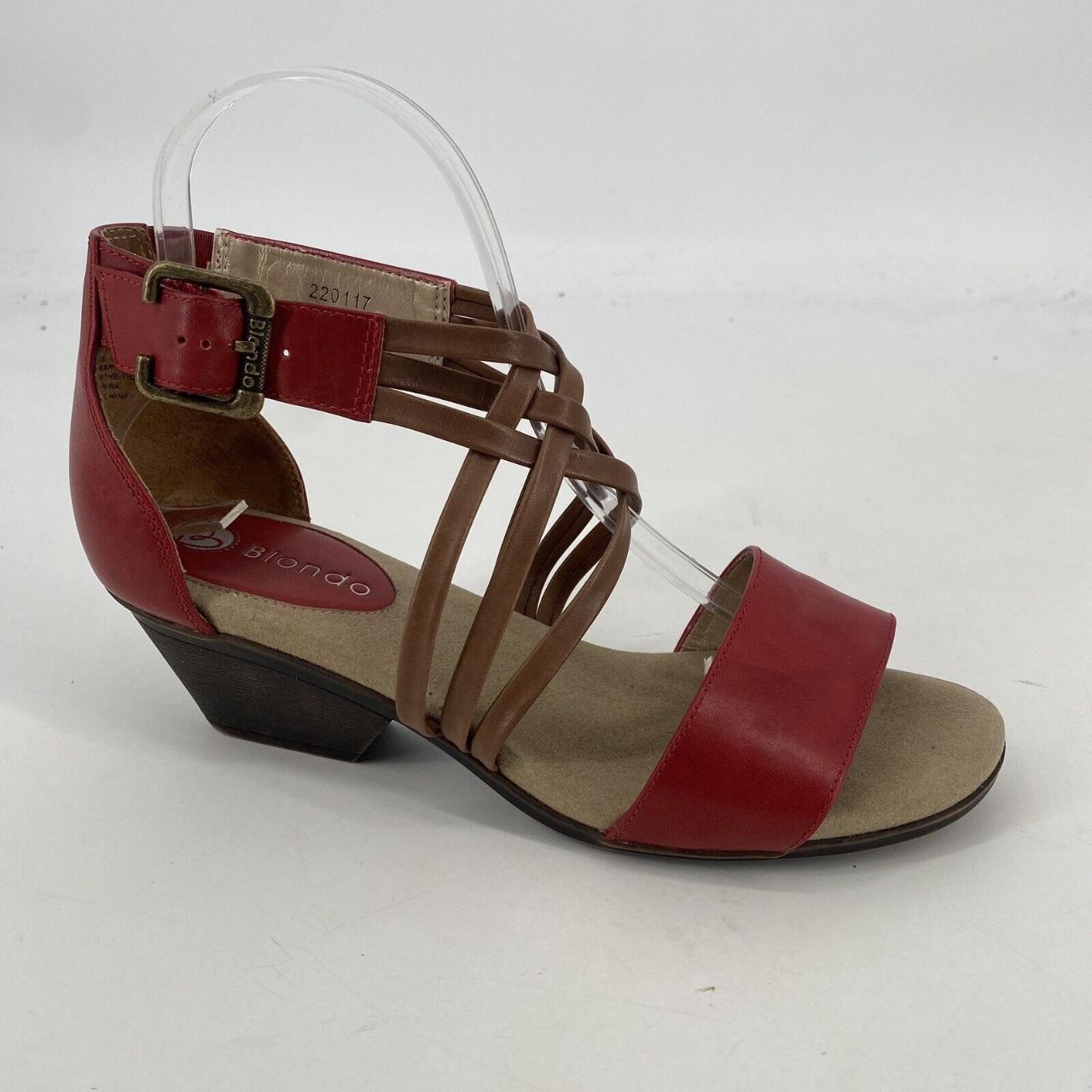 Croft & Barrow red sandals women size 7 med. - clothing & accessories - by  owner - apparel sale - craigslist