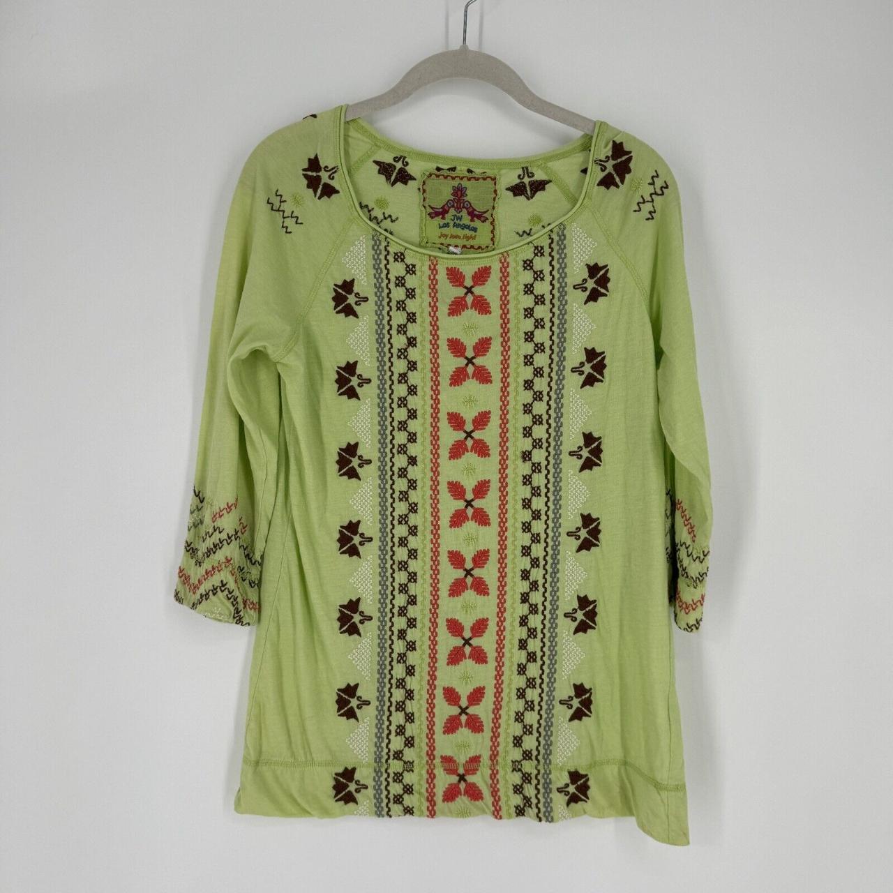 Johnny Was Boho Blouse Medium authentic