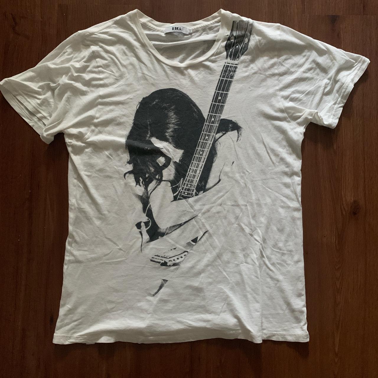 hysteric glamour double sided guitar girl slight... - Depop