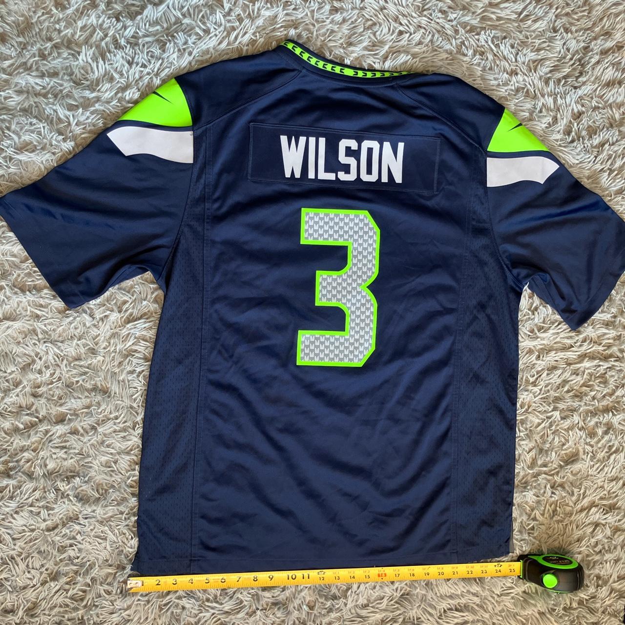 NIKE Seattle Seahawks Russell Wilson NFL Football - Depop