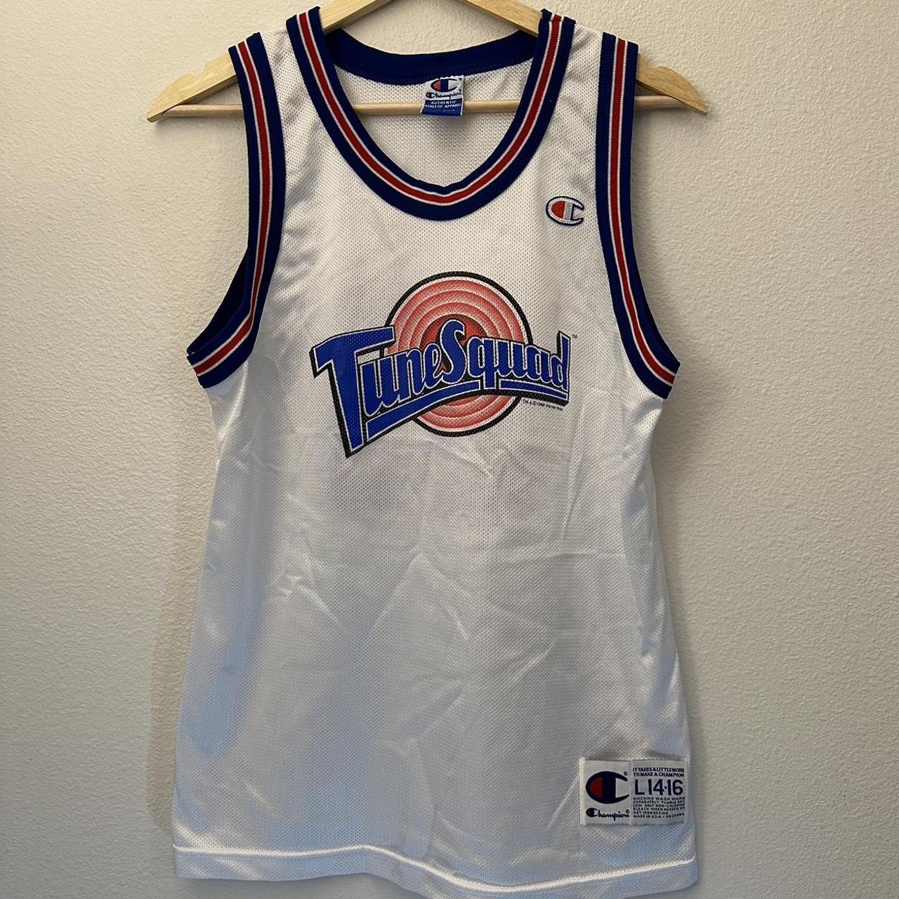 Michael Jordan Black 'TuneSquad' Throwback Basketball Jersey