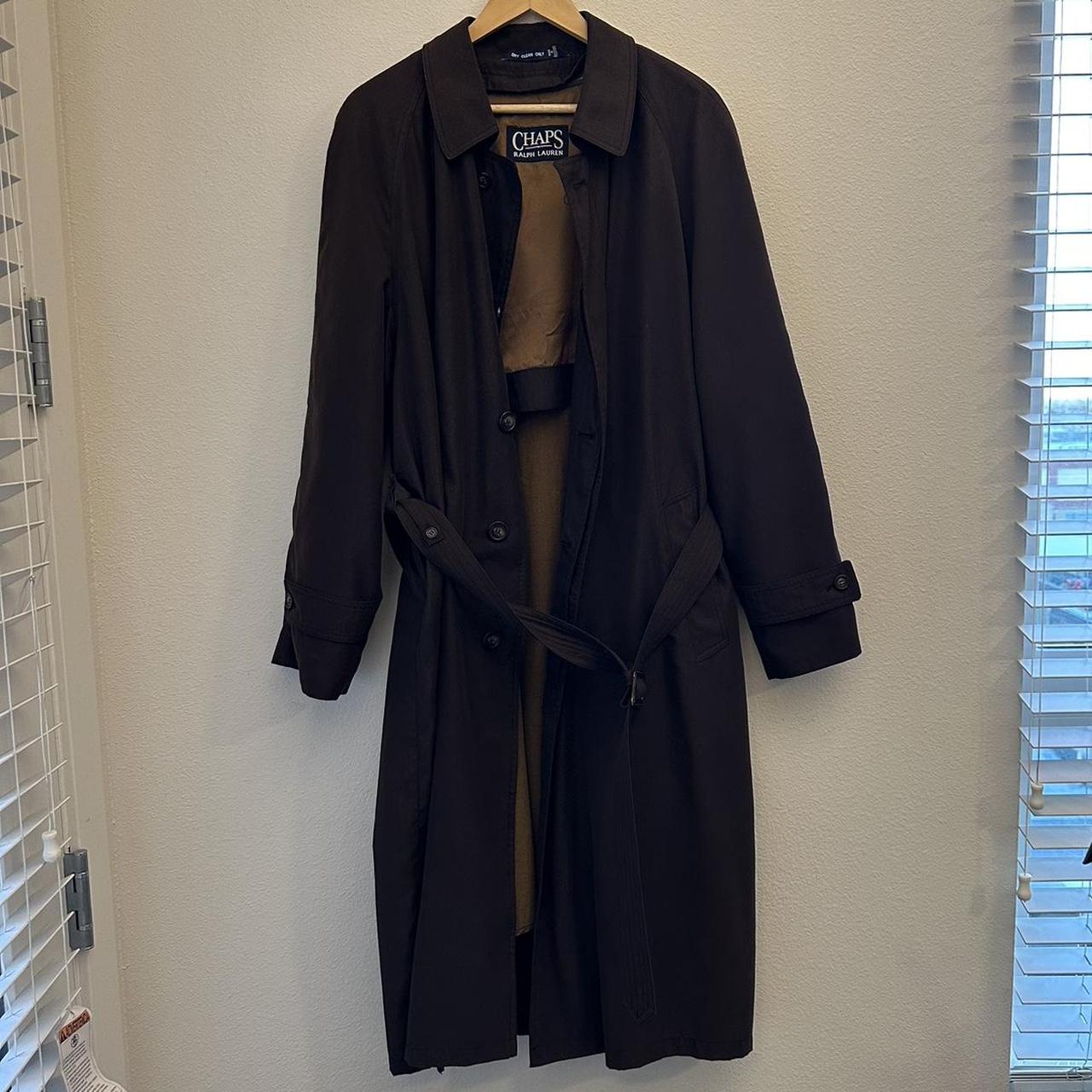 Chaps ralph lauren trench 2025 coat