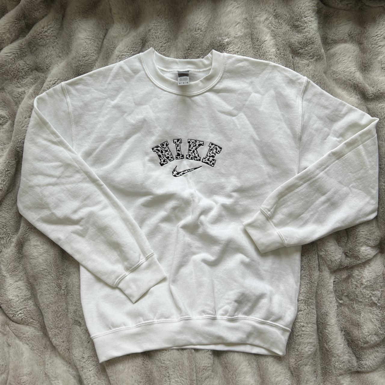 custom embroidered sweatshirts nike