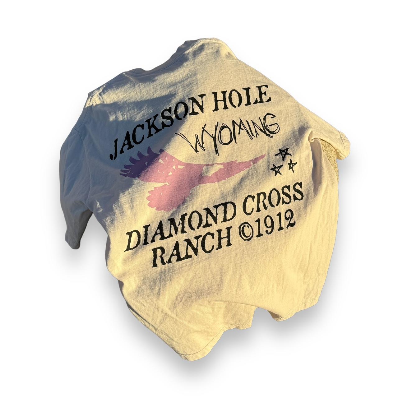 Diamond Cross Ranch Jackson Hole Soarin shirt size... - Depop