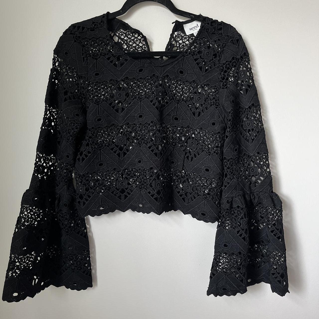 Seed Heritage Lace Top - Depop