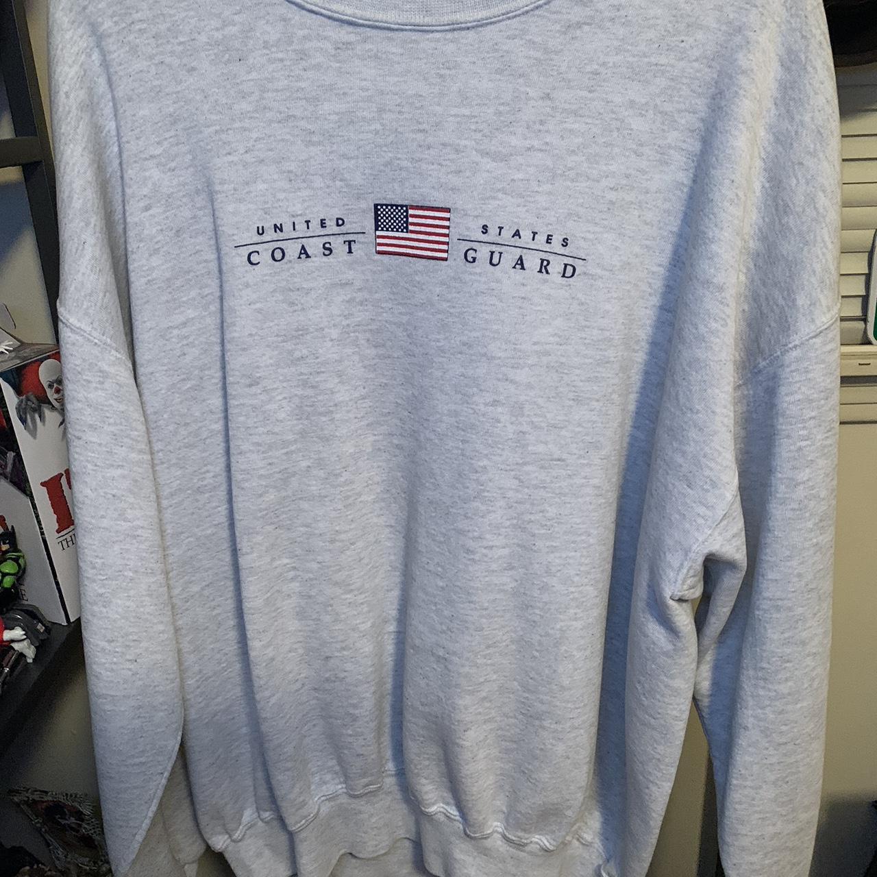 Coast guard discount crew neck sweatshirt