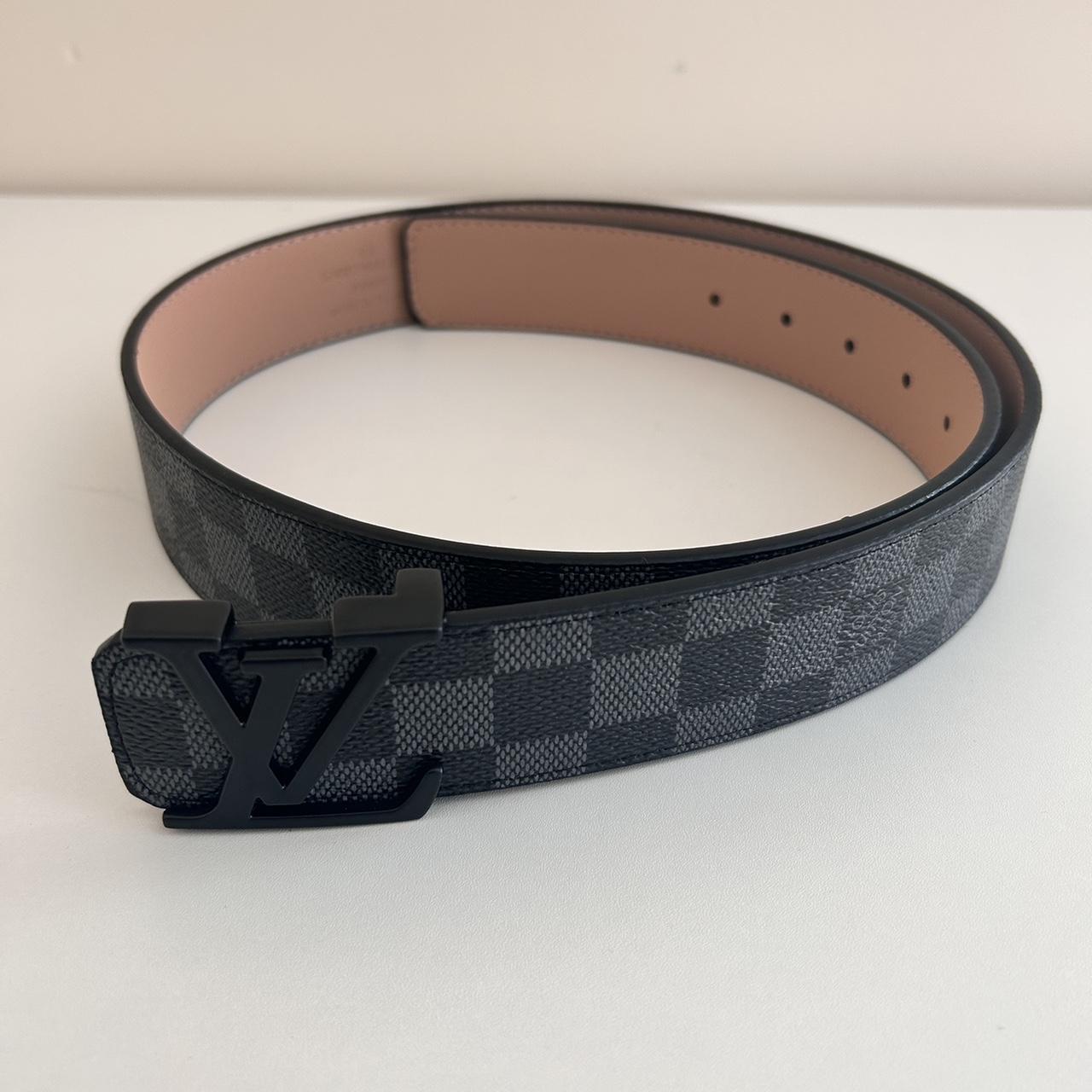 Louis Vuitton Belt - Black Authentic Louis Vuitton... - Depop