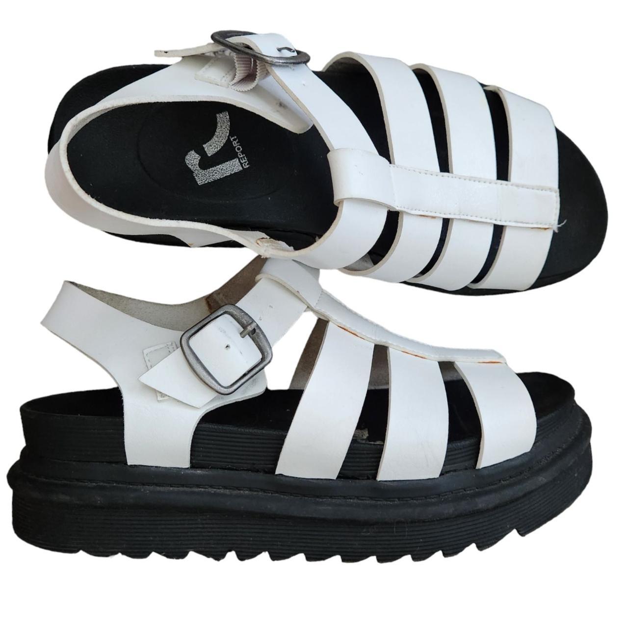 Report 2024 white sandals